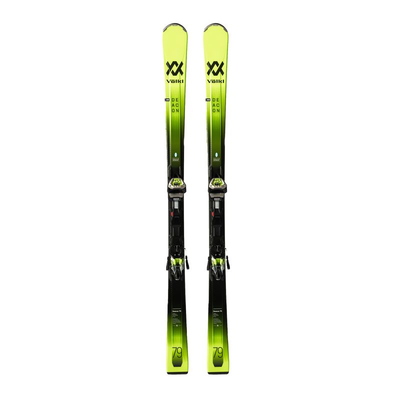 Sci da discesa Völkl Deacon 79 + attacchi iPT WR XL 12 TCX GW nero/verde