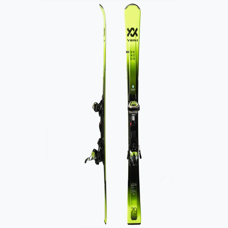 Sci da discesa Völkl Deacon 79 + attacchi iPT WR XL 12 TCX GW nero/verde 2