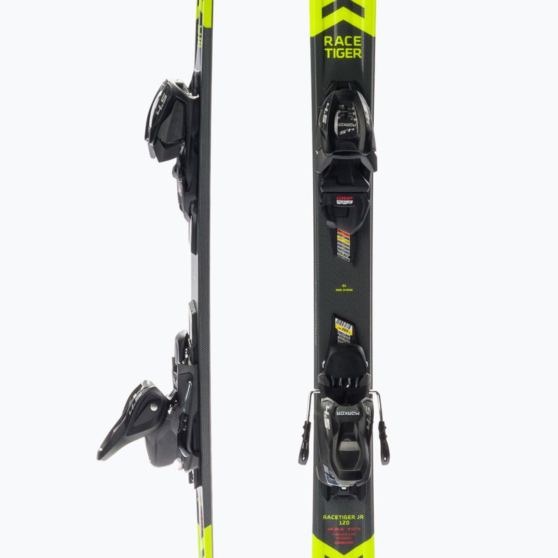 Sci da discesa per bambini Völkl RACETIGER Junior + Attacchi 4.5 VMotion Jr. giallo/nero 5