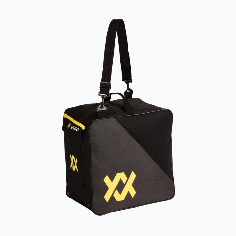 Völkl Classic Borsa porta scarponi e porta casco nero/grigio cuoio/giallo 7