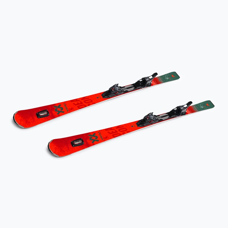 Sci da discesa Völkl Deacon 74 + attacchi rMotion2 12 GW rosso/grigio 4