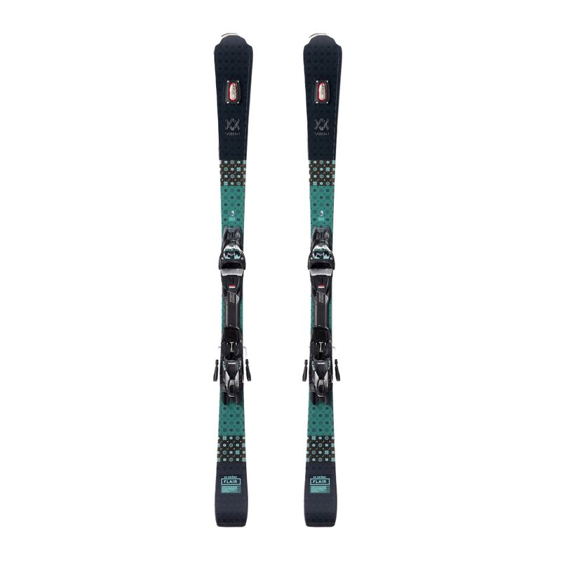 Sci da discesa femminile Völkl FLAIR SC Carbon + attacchi VMotion 11 alu GW Lady jade