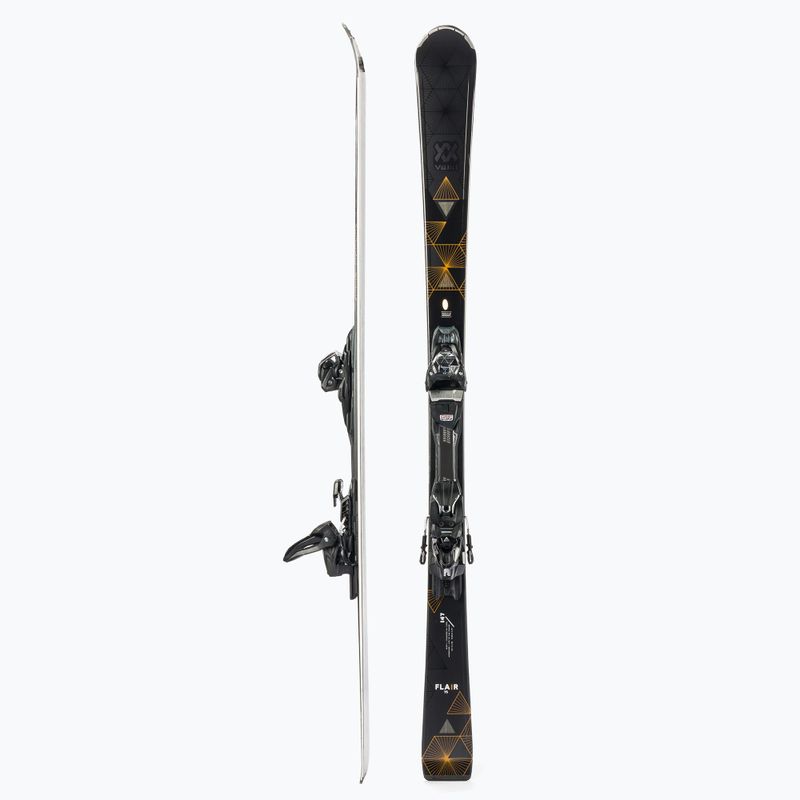 Sci da discesa da donna Völkl FLAIR 75 + attacchi VMotion 10 GW Lady nero 2