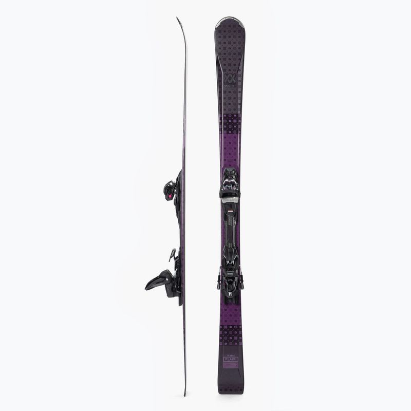 Sci da discesa da donna Völkl FLAIR 76 Elite + attacchi VMotion 10 GW Lady nero/viola 7