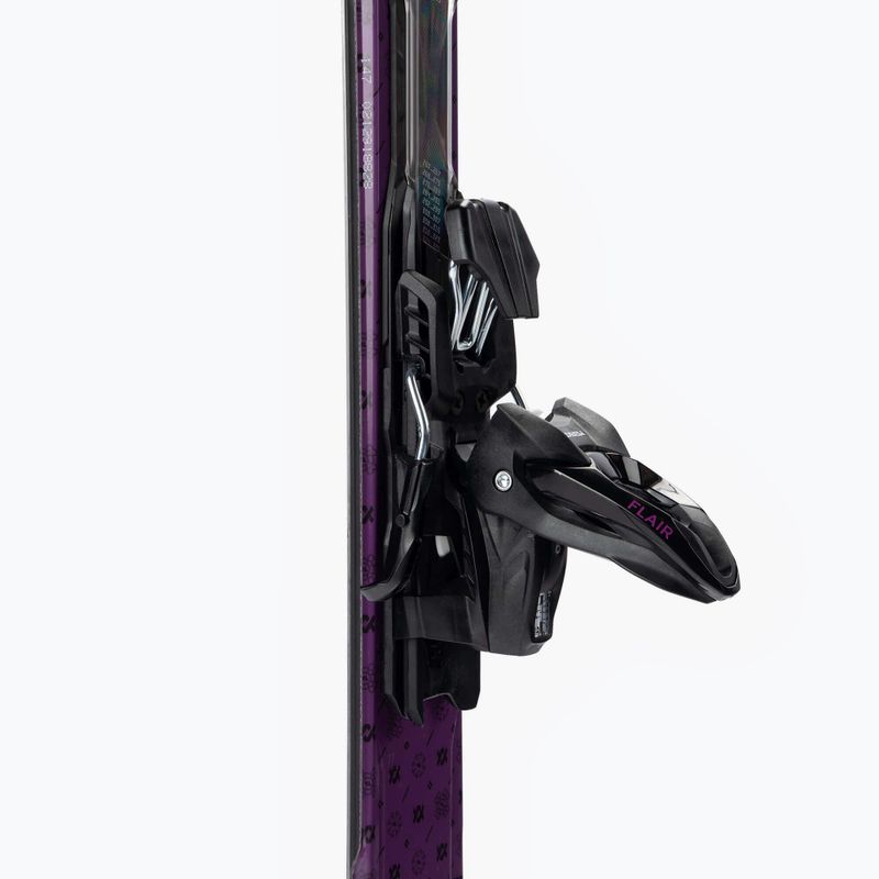 Sci da discesa da donna Völkl FLAIR 76 Elite + attacchi VMotion 10 GW Lady nero/viola 4