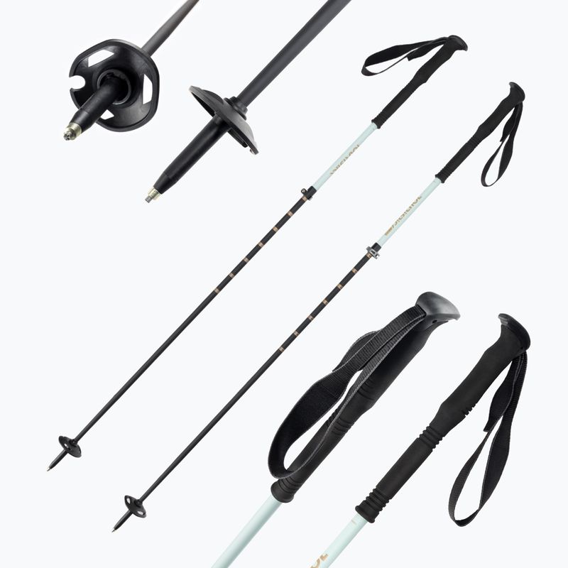 Bastoncini da sci Völkl TOURISTICK VARIO AA nero e bianco 141028 7