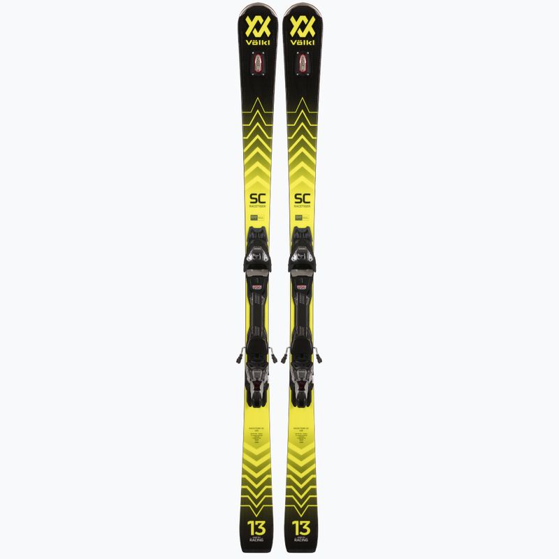 Sci da discesa Völkl Racetiger SC Nero + attacchi VMotion 10 GW nero 10