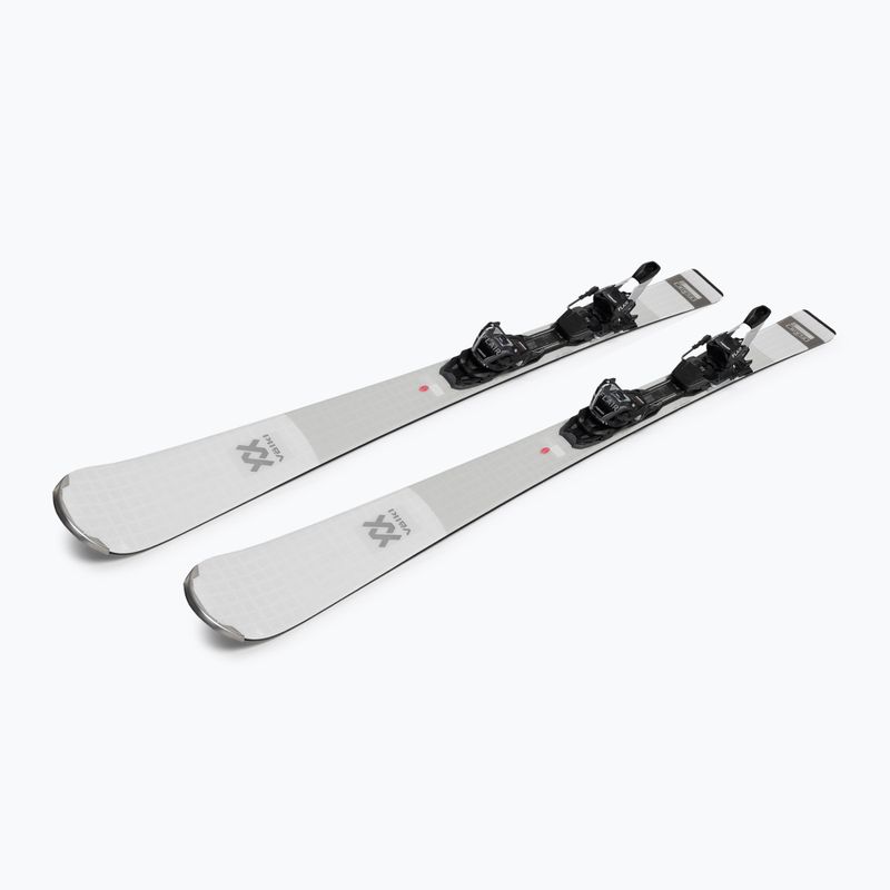 Sci da discesa femminile Völkl Flair Sc + attacchiVMotion3 bianco 4
