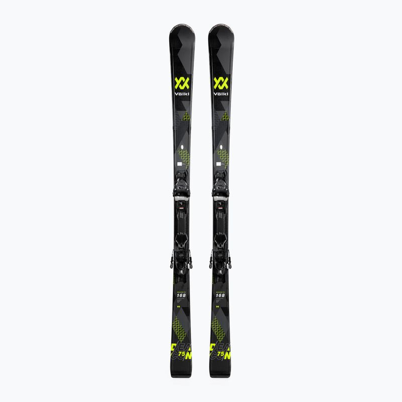 Sci alpino da uomo Völkl Deacon 75 + attacchi VMotion3 nero