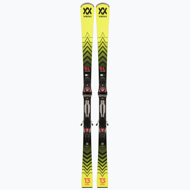 Sci da discesa Völkl Racetiger SL + attacchi RMotion 3 12 GW giallo/nero 10