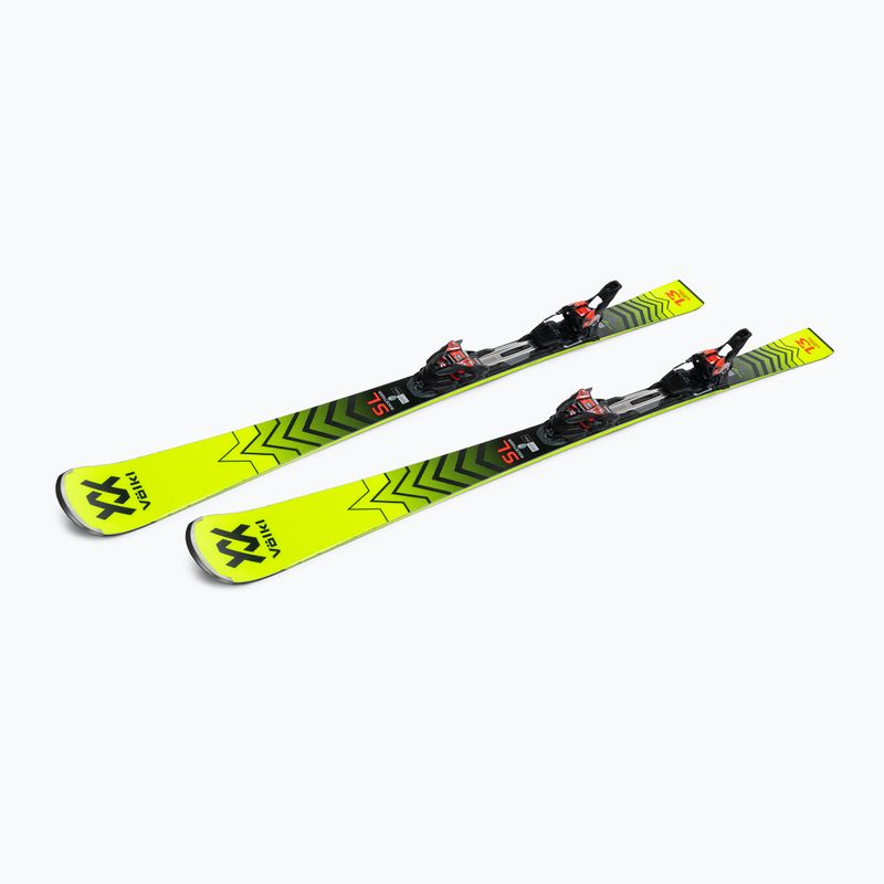 Sci da discesa Völkl Racetiger SL + attacchi RMotion 3 12 GW giallo/nero 4