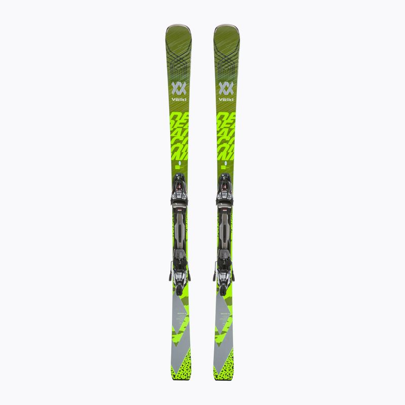 Sci da discesa Völkl Deacon 76 + attacchi rMotion3 12 GW verde/verde neon/bianco perla