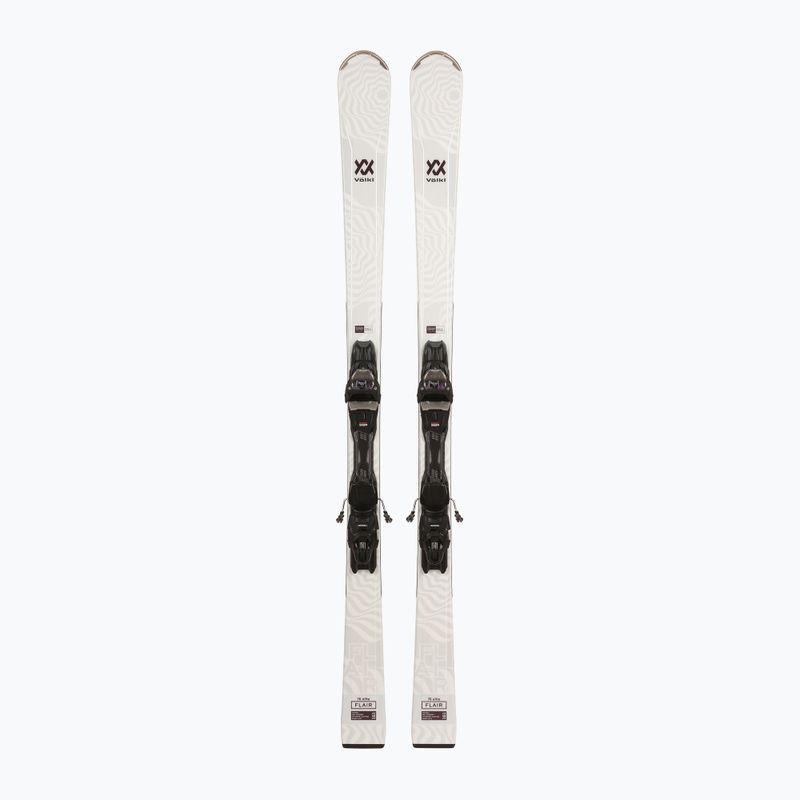 Sci da discesa da donna Völkl Flair 76 Elite + attacchi vMotion 10 GW bianco/bordeaux 6