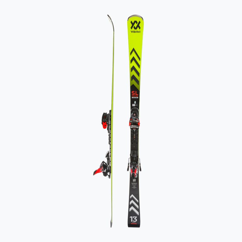 Sci da discesa Völkl Racetiger SL Master + attacchi XComp 16 GW giallo/nero 2