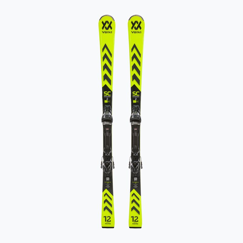 Sci da discesa Völkl Racetiger SC Yellow + attacchi vMotion 10 GW giallo/nero