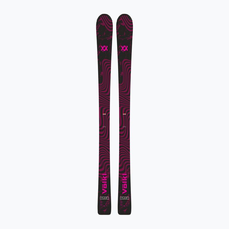 Sci da discesa per bambini Völkl Flair Jr + Attacchi 4.5 VMotion Jr Lady 80-90 cm 2