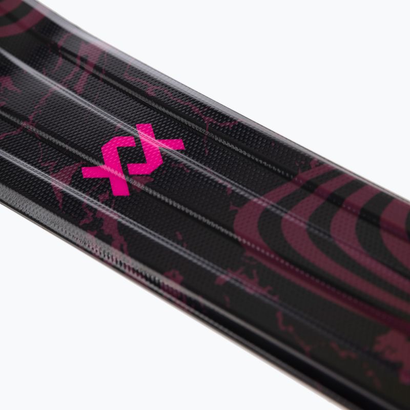 Sci da discesa per bambini Völkl Flair Jr + Attacchi 4.5 VMotion Jr Lady 80-90 cm 5