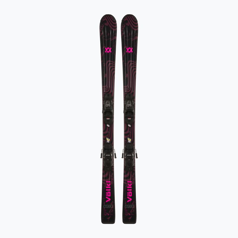 Sci da discesa per bambini Völkl Flair Jr + Attacchi 4.5 VMotion Jr Lady 100-120 cm