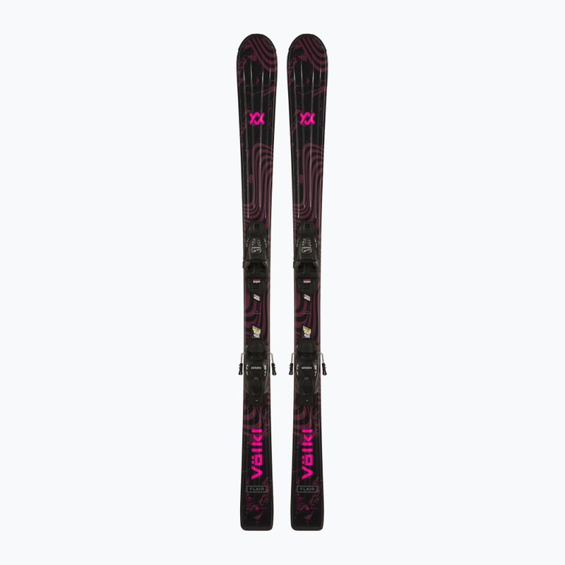 Sci da discesa per bambini Völkl Flair Jr + Attacchi 4.5 VMotion Jr Lady 130-160 cm