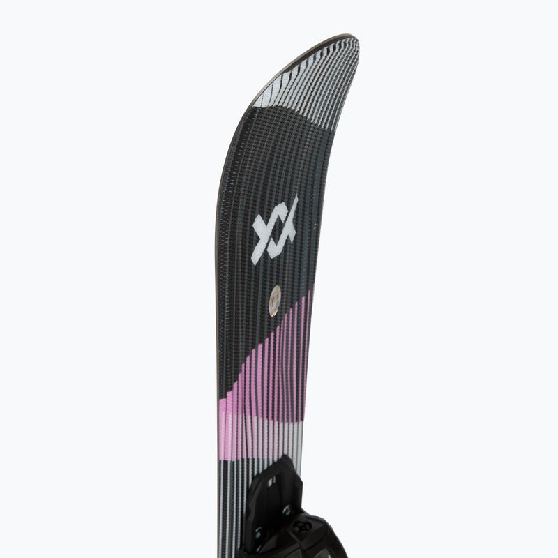 Sci da discesa per bambini Völkl Shine Jr + attacchi 4.5 VMotion Jr Lady 80-90 cm black/pink 6
