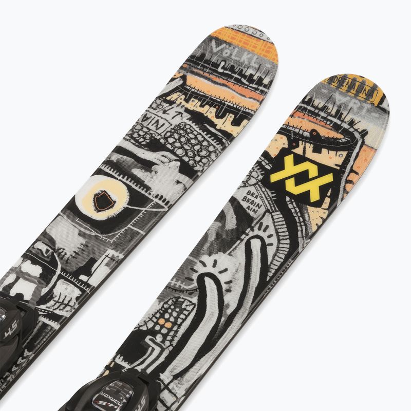 Sci alpini da bambino + attacchi Völkl Revolt Jr Park + 7.0 VMotion Jr 4
