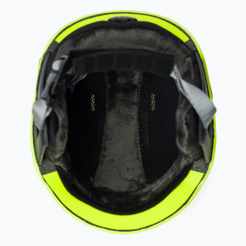 Casco da sci per bambini Marker Bino giallo con decalcomania acqua 5