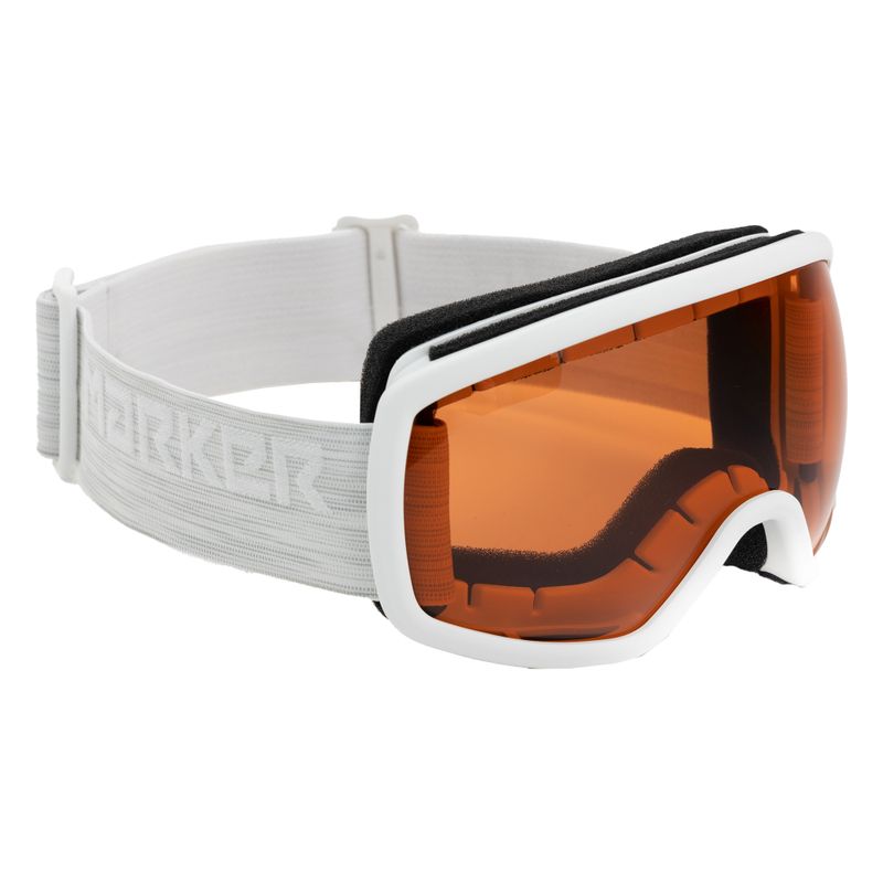 Occhiali da sci per bambini Marker 4:3 neve bianco/arancio chiarezza