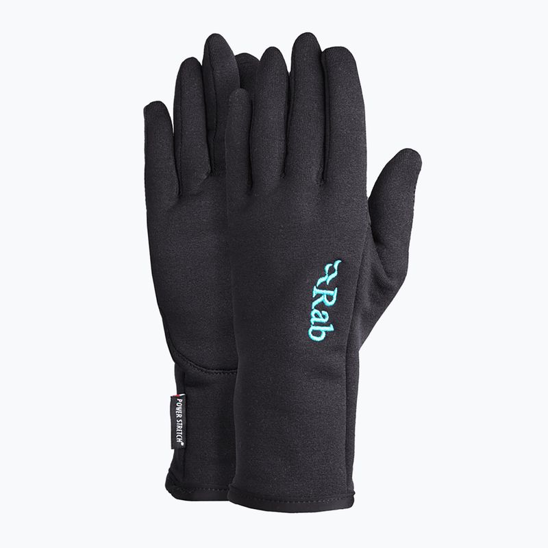Guanti da trekking donna Rab Power Stretch Pro black