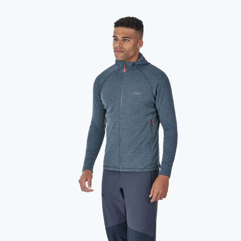 Giacca da trekking da uomo Rab Nexus steel cs1