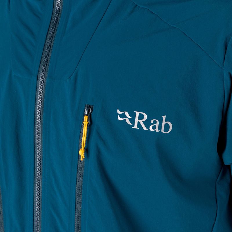 Giacca softshell da uomo Rab Borealis ink 4