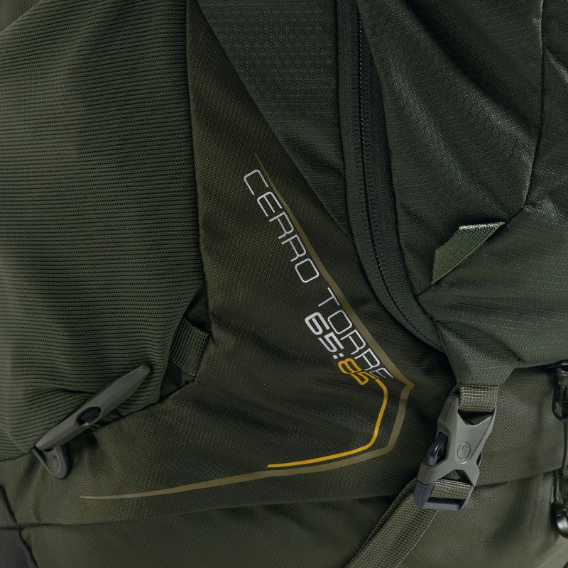 Zaino da trekking da uomo Lowe Alpine Cerro Torre 65:85 65 + 20 l oliva scura 5