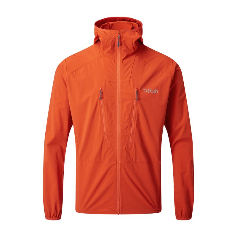 Giacca softshell Rab Borealis firecracker da uomo 2