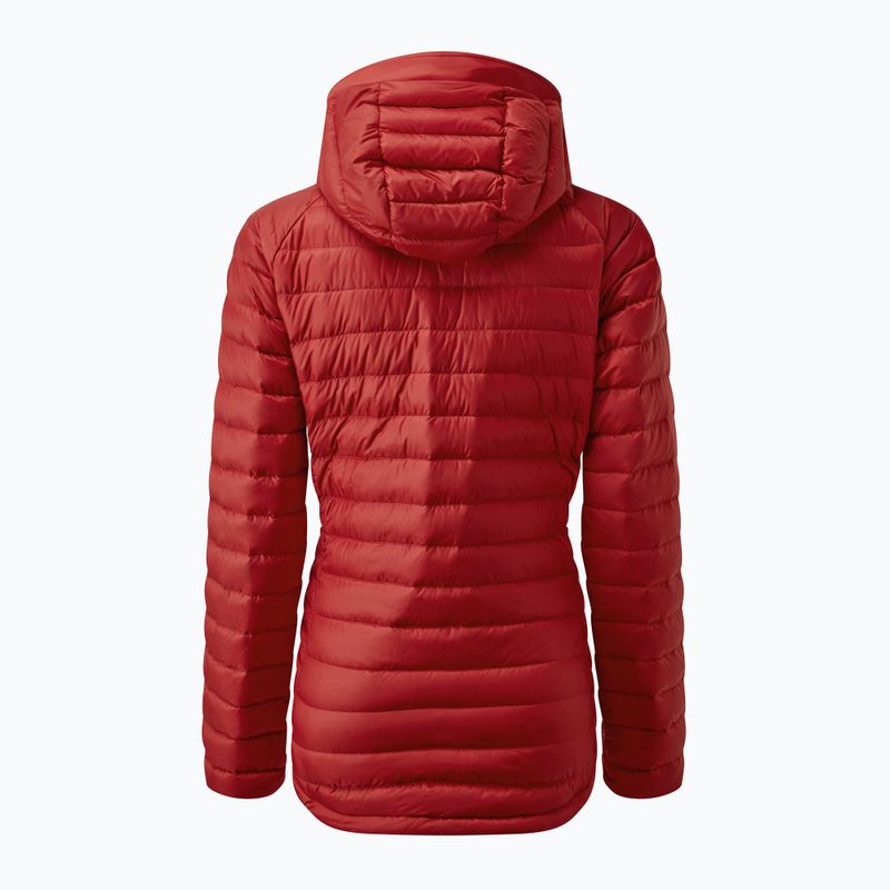 Piumino da donna Rab Microlight Alpine ascent rosso 3