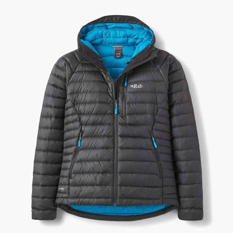 Piumino donna Rab Microlight Alpine black 2