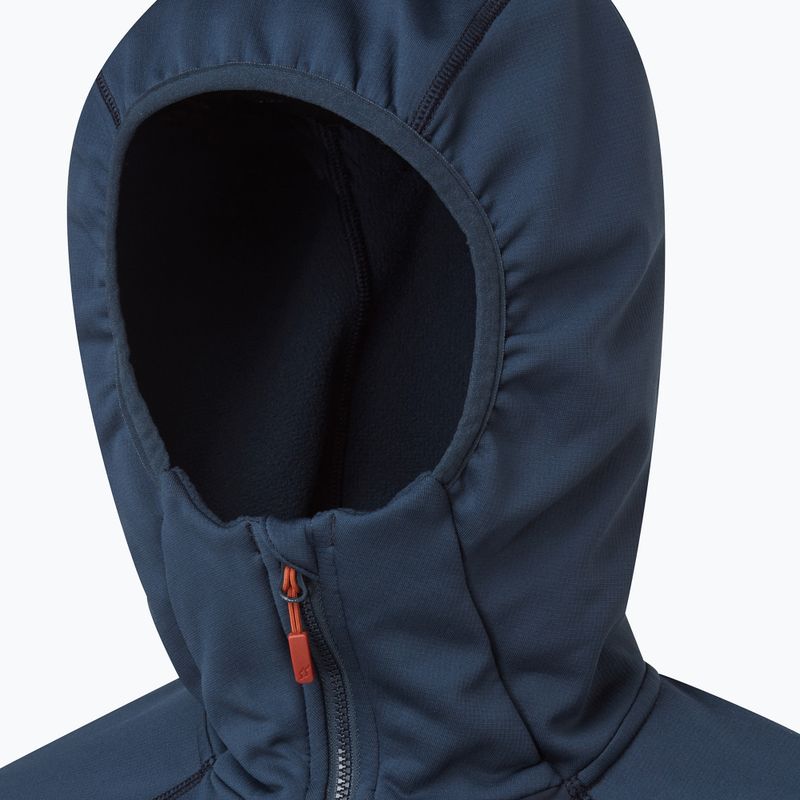 Giacca da trekking da uomo Rab Superflux Hoody deep ink/deep ink 3
