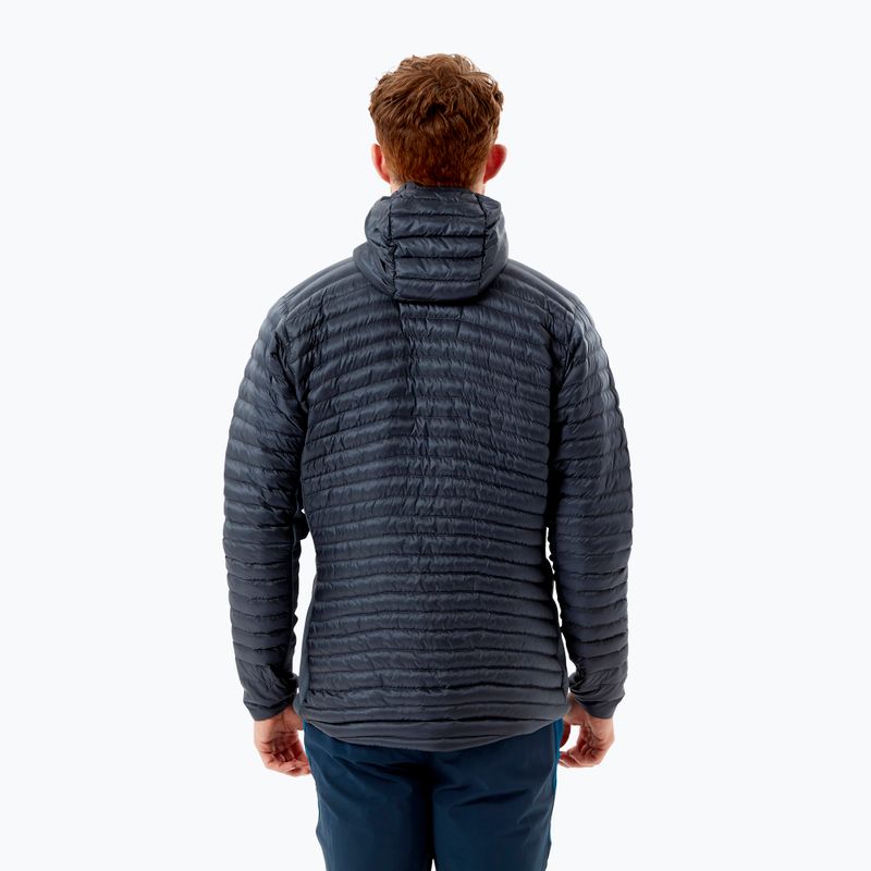 Piumino Rab Cirrus Flex 2.0 Hoody da uomo in acciaio 2