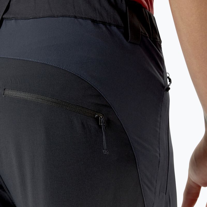 Pantaloni softshell da uomo Rab Torque Mountain beluga/nero 5