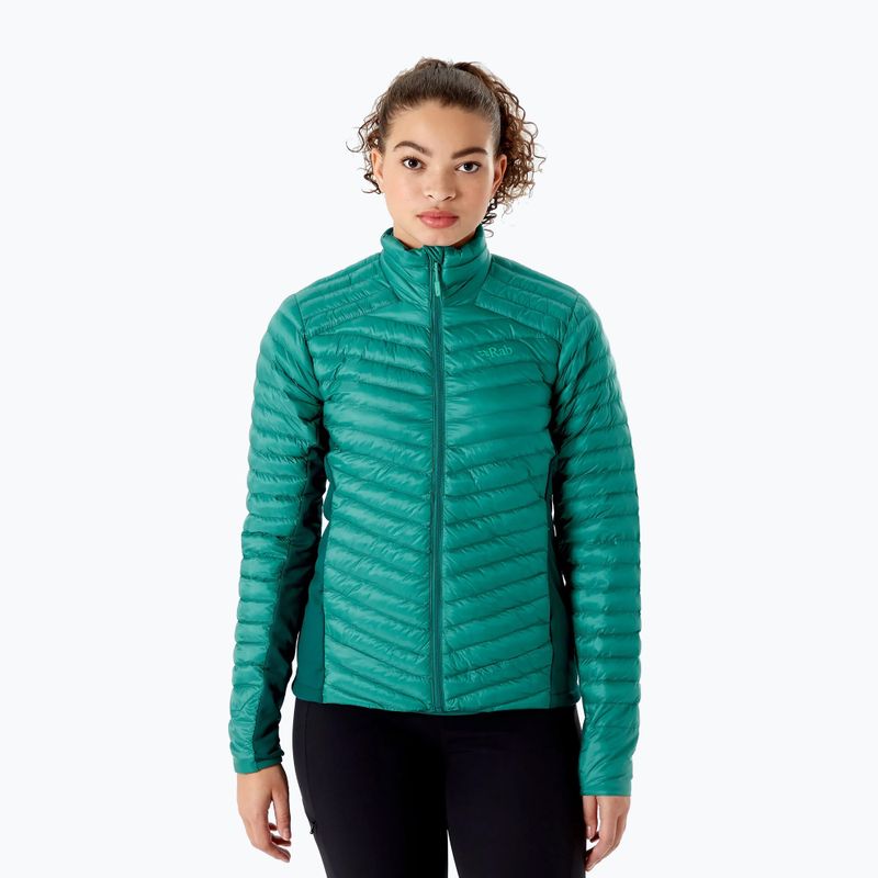 Piumino da donna Rab Cirrus Flex 2.0 verde tempesta