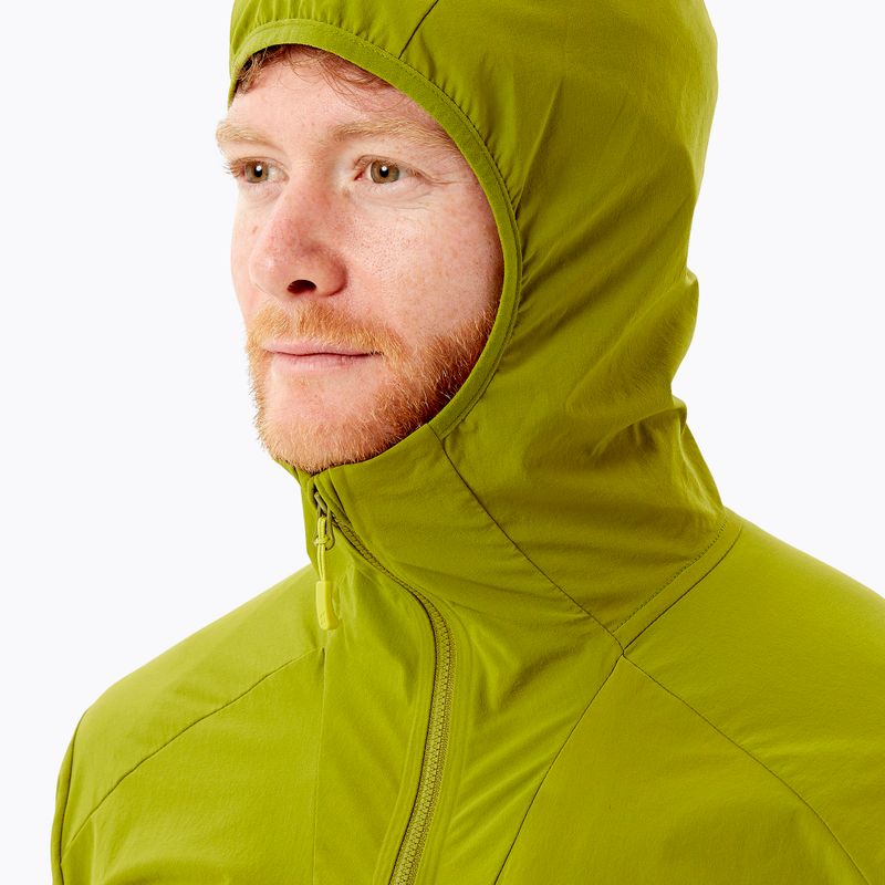 Giacca softshell da uomo Rab Borealis verde aspen 3