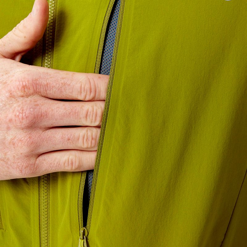 Giacca softshell da uomo Rab Borealis verde aspen 5