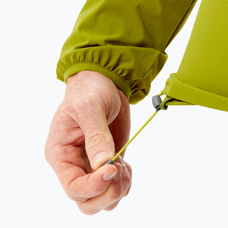 Giacca softshell da uomo Rab Borealis verde aspen 9