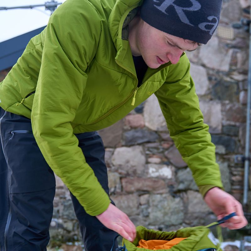 Giacca softshell da uomo Rab Borealis verde aspen 15