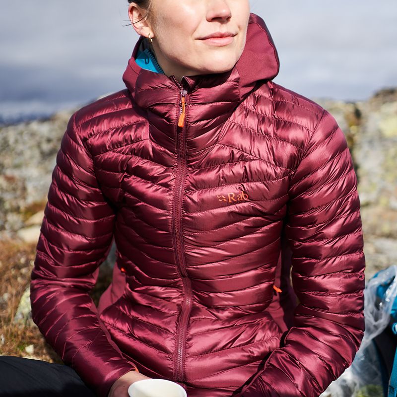 Piumino da donna Rab Cirrus Flex 2.0 Hoody erica profonda 9