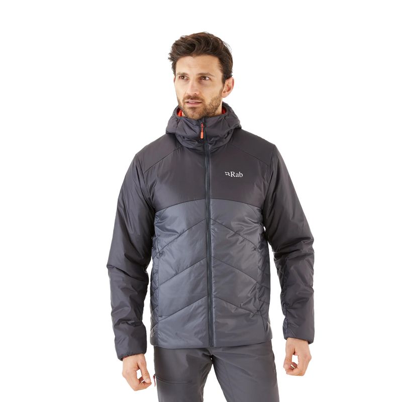 Piumino Rab Xenon 2.0 da uomo antracite/grafene