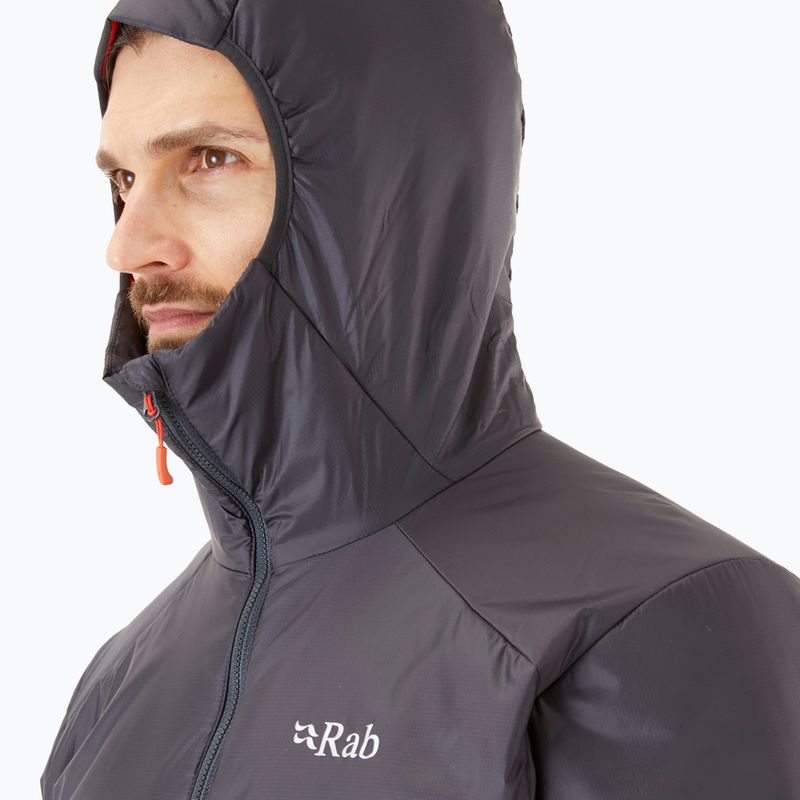 Piumino Rab Xenon 2.0 da uomo antracite/grafene 4