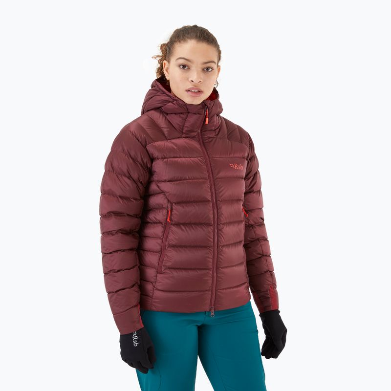 Piumino da donna Rab Electron Pro deep heather