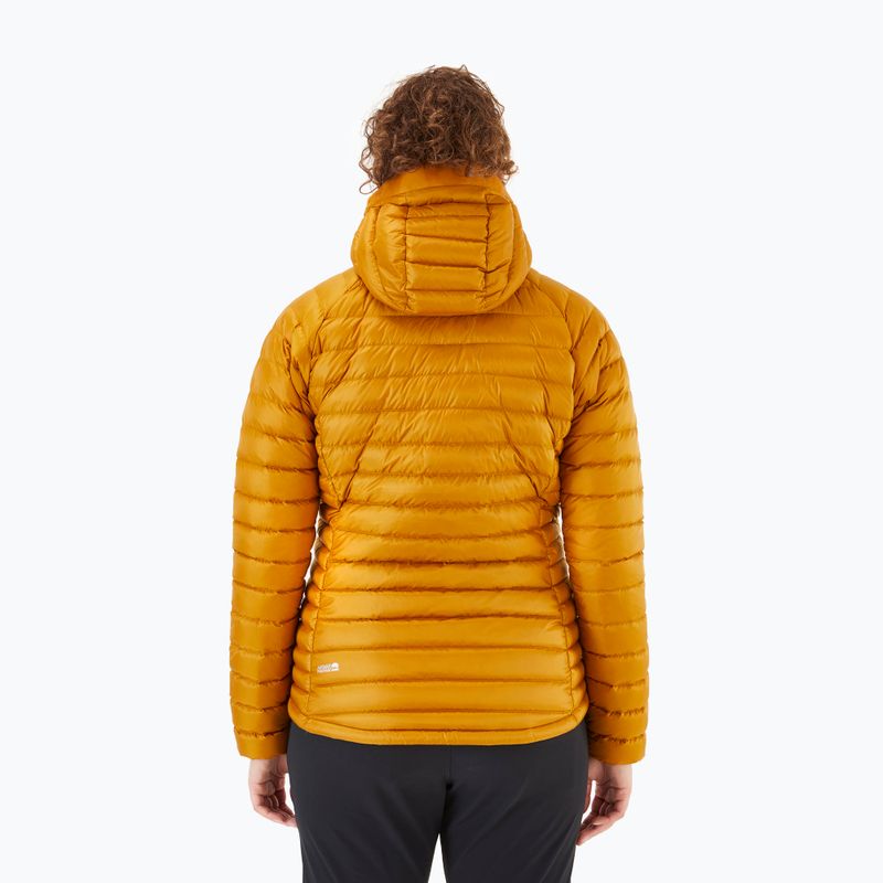 Piumino donna Rab Microlight Alpine dark butternut 8