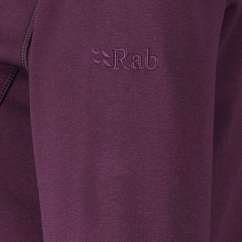 Giacca da trekking da donna Rab Geon Hoody melanzana 6