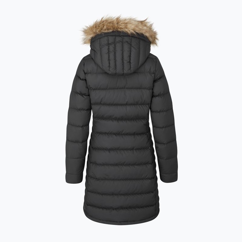 Piumino da donna Rab Deep Cover Parka nero 4