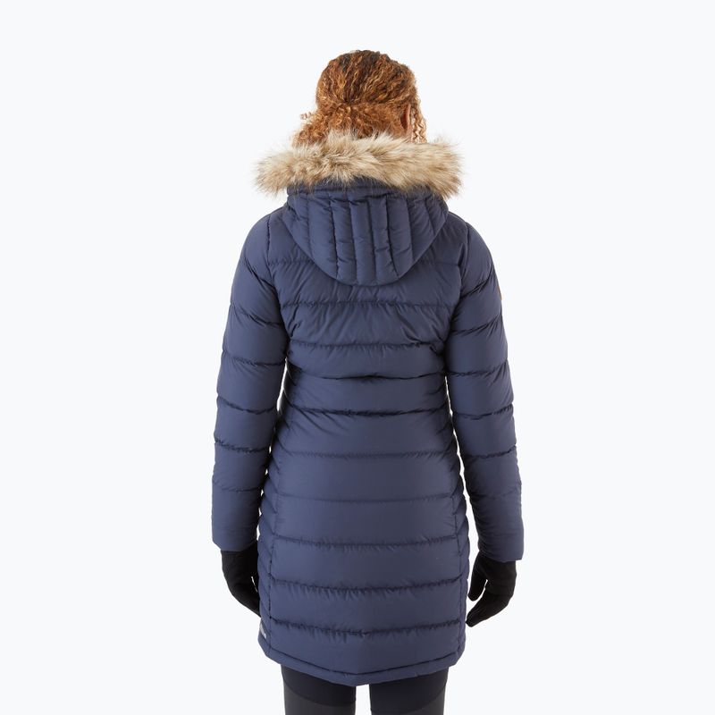 Piumino donna Rab Deep Cover Parka deep denim 3